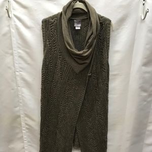 Cowl Neck Sweater Vest